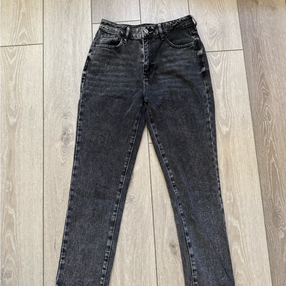 PacSun Black High Rise Jeans Straight Leg